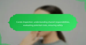 Condo Inspection: understanding shared responsibilities, evaluating potential costs, ensuring safety